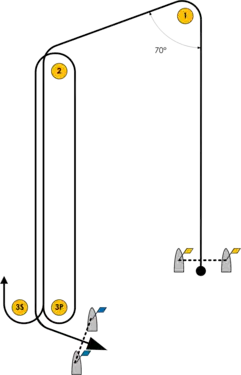 70° Trapezoid Outer Course (O)