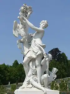 Fountain nymphs by Lambert Sigisbert Adam at Sanssouci palace, Prussia (1740s)