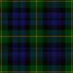 92nd Gordon Highlanders; became the main tartan of Clan Gordon (sometimes with black guard lines); also apparently used by 8th (Rothesay and Caithness) Fencibles