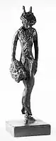 Ethel Myers,The Fifth Avenue Girl, bronze statuette