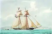 coastal schooner Fourmi