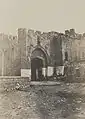 Interior of Jaffa Gate in 1856