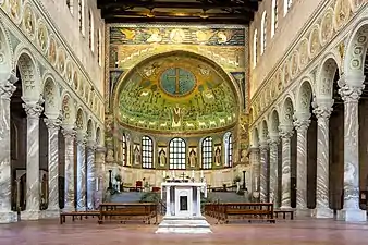 Basilica of Sant'Apollinare in Classe, Ravenna, unknown architect, 549