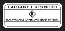 Category 1 restricted