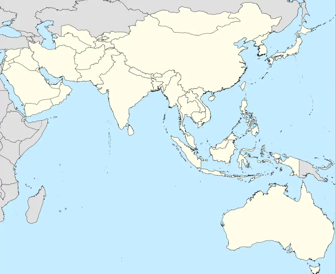 2015 AFC Champions League is located in Asian Football Confederation