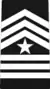 AJROTC Master Gunnery Sergeant rank insignia