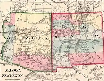 Image 461867 map (from History of New Mexico)