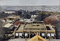 A View from St. Andrew, Bangalore, by Bourne and Shepherd (c.1890) (St. Mary's can be seen on the top left)