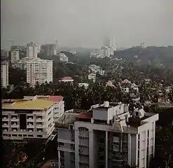 A panoramic view of highrise buildings, Kadri