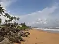 A view of Payyambalam Beach