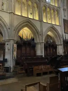 A view of the Nave, Southwark Cathedral, 24 December 2021