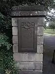 Abbey Bridge End, The Rampart, War Memorial With Balustrades, Steps And Walls