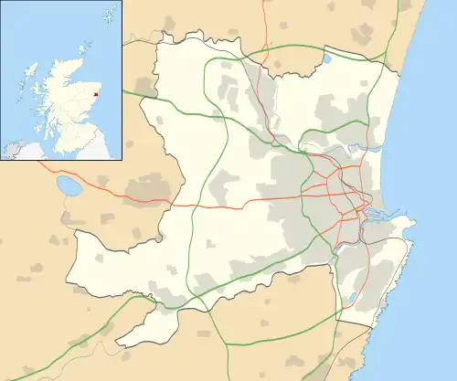 Ferryhill is located in Aberdeen