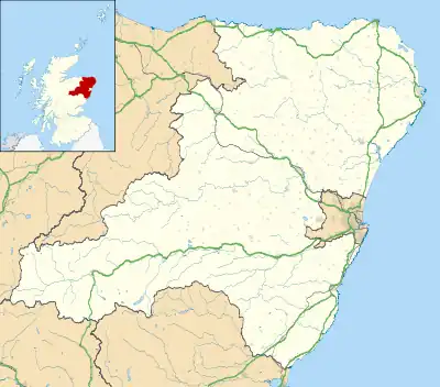 Maud is located in Aberdeenshire