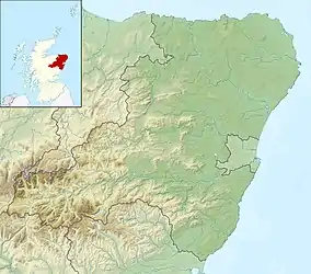 Callater loch is located in Aberdeenshire