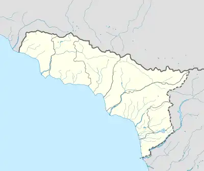 Aibga is located in Abkhazia