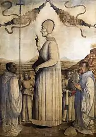 Lorenzo Giustiniani. 1465.  Gallerie dell'Accademia, Venice, by Gentile Bellini