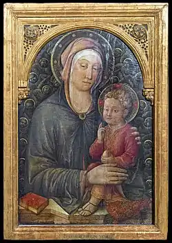 Madonna and Child Blessing (c.1455), tempera on wood, 94 x 66 cm, Gallerie dell'Accademia, Venice