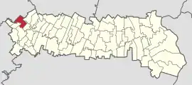 Location in Ialomița County