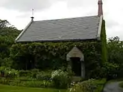 Stone Library at Peacefield, Quincy, Massachusetts, 1869-70.