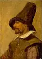 Flanders, 1630s(Man with a Hat painting by Adriaen Brouwer)