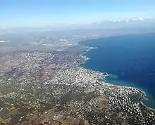 Rafina, Mati and Neos Voutzas in August 2018.