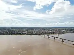 Kizuna Bridge and The City