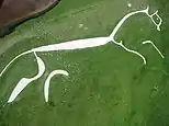 Uffington White Horse; c. 1000 BC.