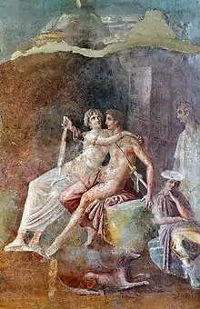 Dido and Aeneas, House of Citharist, Pompeii