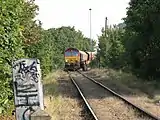 Aggregates train from the wharf, 2007