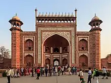 Taj Mahal and grounds: Entrance Gateway of Khan-i-Alam Bagh