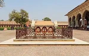 Agra Fort: Hon'ble John Russell Colvin's Tomb.