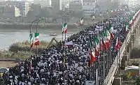 Pro-government rally in Ahvaz, 3 January 2018