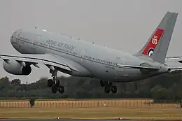 Royal Air Force Voyager KC2 ZZ330 (MSN: 1046) displaying the RAF 100 centenary anniversary markings, 2018.