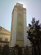 Mosque minaret tower.