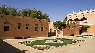 A garden in Al Ain Palace Museum