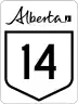 Alberta Highway 14.svg