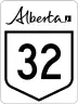 Highway 32 marker