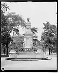 Statue in Allegheny West Park, Pittsburgh, Pennsylvania