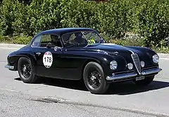 1949 6C 2500 Super Sport 'Villa d'Este' Touring Superleggera Berlinetta at the 2014 Mille Miglia.