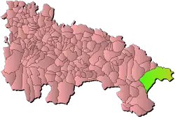 Location within La Rioja.