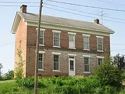 The Alfred Simonson House, a historic site in the town