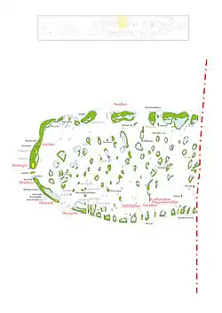 Location of Alifu Dhaalu Atoll