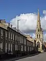 All Saints' Church from the eastern end of Jesus Lane