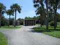 New mausoleum under construction. Existing ones are to the left (shown) and behind (hidden)