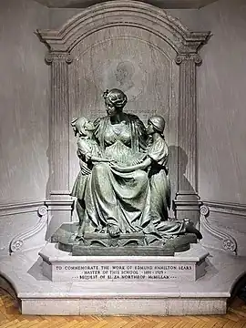 Alma Mater (Missouri sculpture) (1916) at the Mary Institute and St. Louis Country Day School