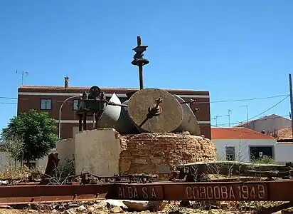 Olive mill with four conical millstones (Spain)