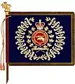 The regimental colour of The Algonquin Regiment.