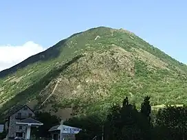 Roca de la Feixa mountain seen from Barruera