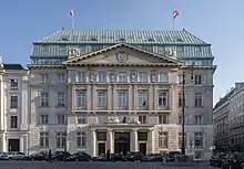 Building am Hof 2, head office of the Länderbank (1938-1991) then of Bank Austria (1991-2002)